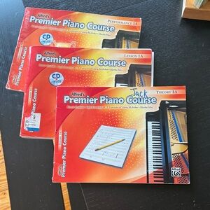 Alfred Premier Piano Course Set - Red and Blue